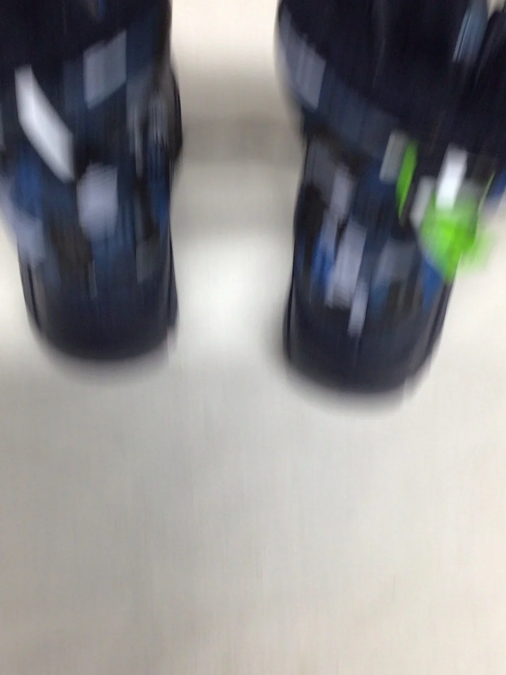 Kids Waterproof Navy Blue Snow Boots with Fleece Lining